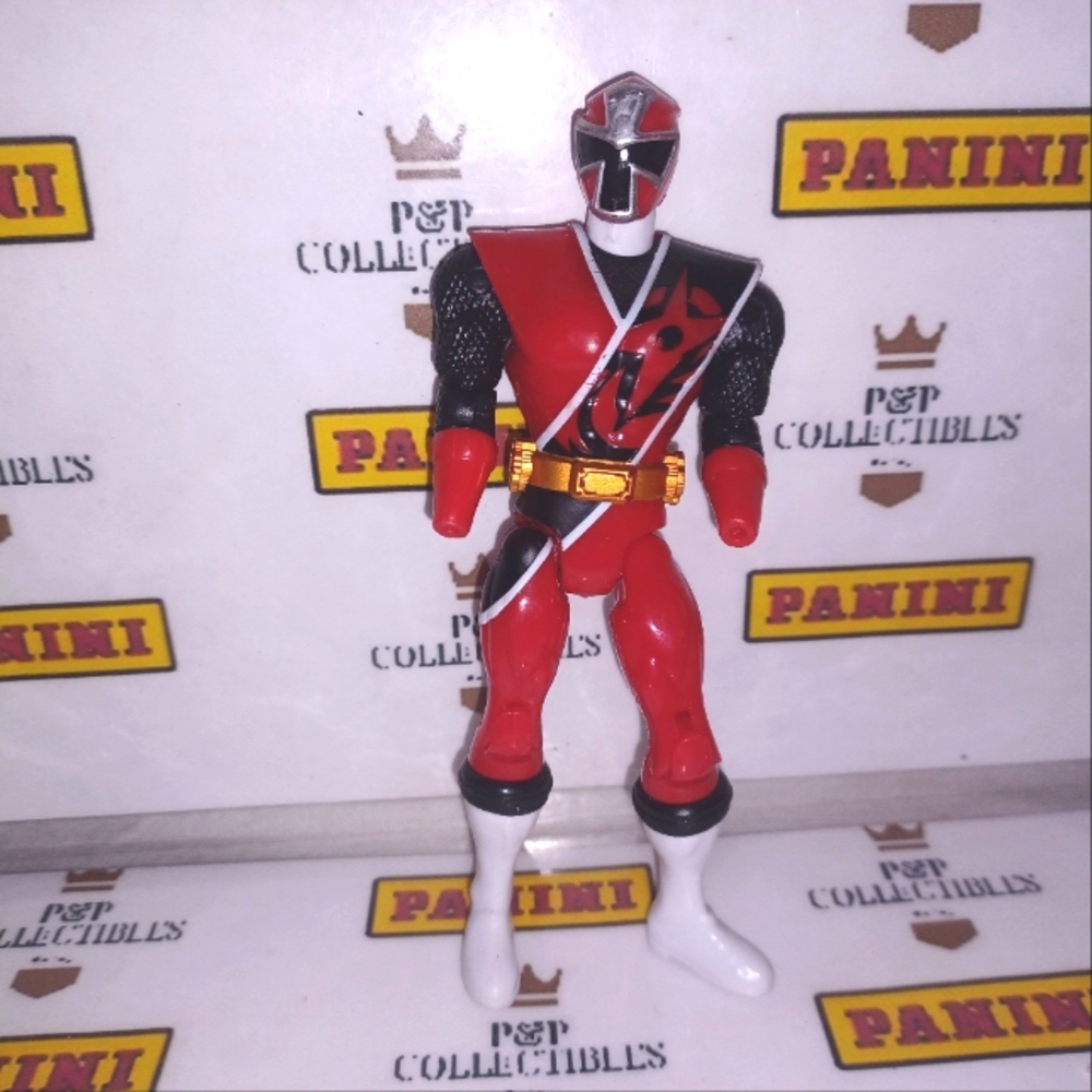 Red Power Ranger Action Figure Toy 🔥 Mighty Morphin Power Rangers MMPR
